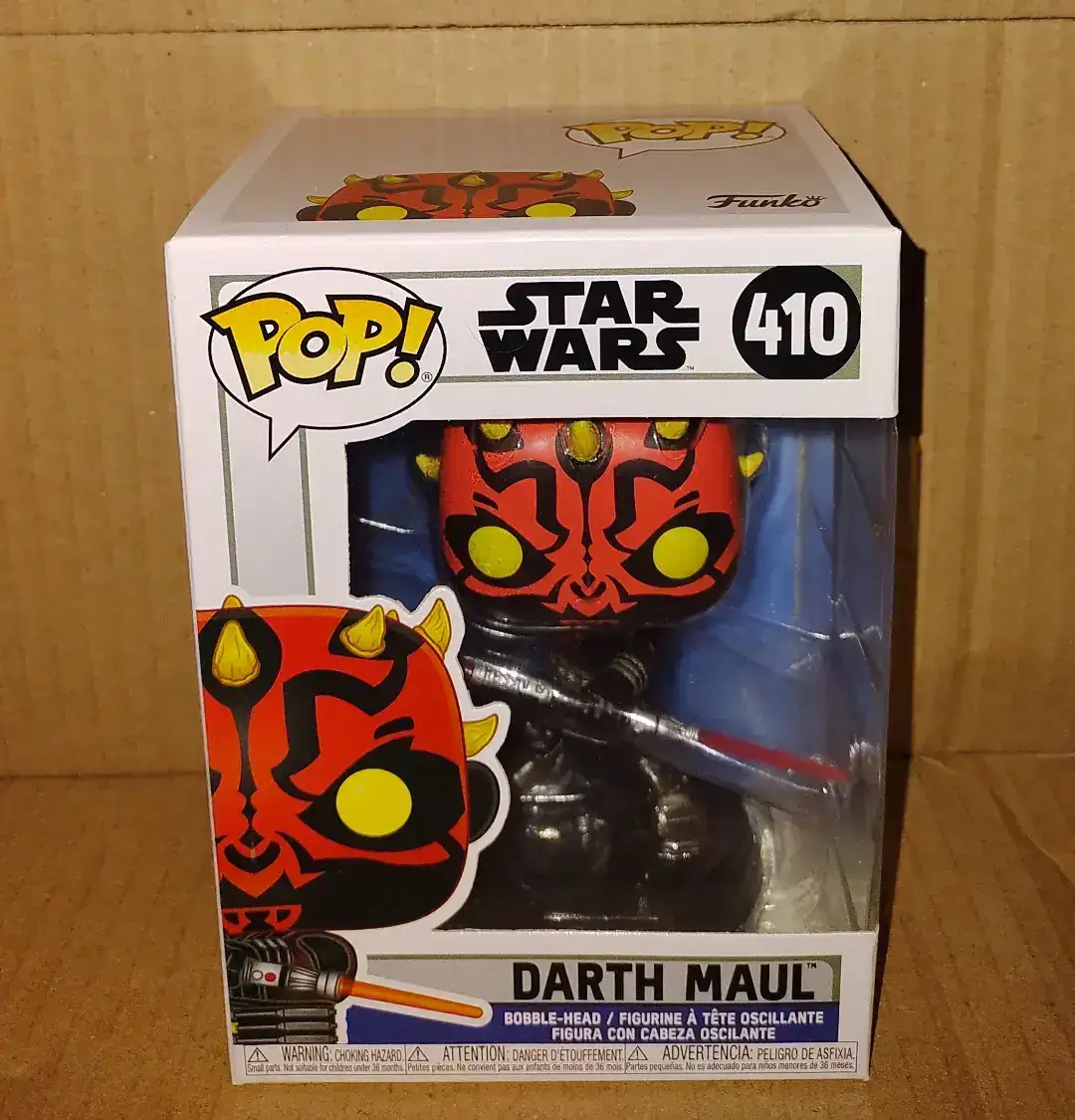 Funko Pop star wars darth maul clone wars #410