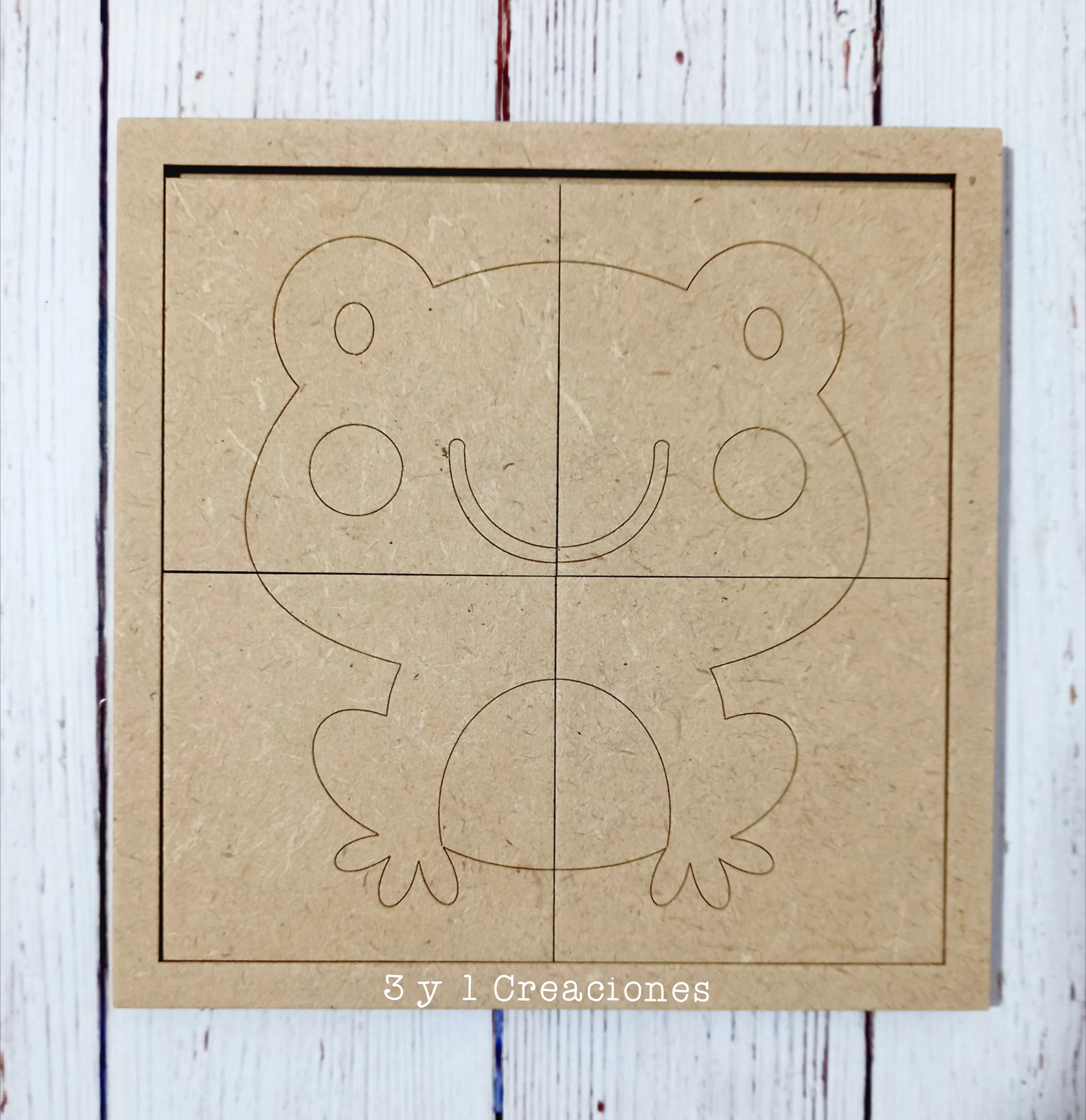 PUZZLE DE 4 PIEZAS  3