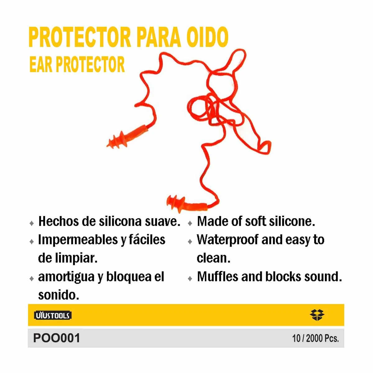 PROTERCTOR Tapon P/OIDO Taiwan CHICO UYUST 