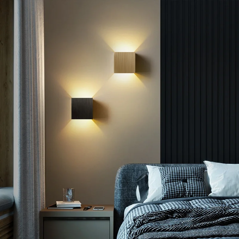 Aplique LED Tipo Cubo 6w y 10w 6