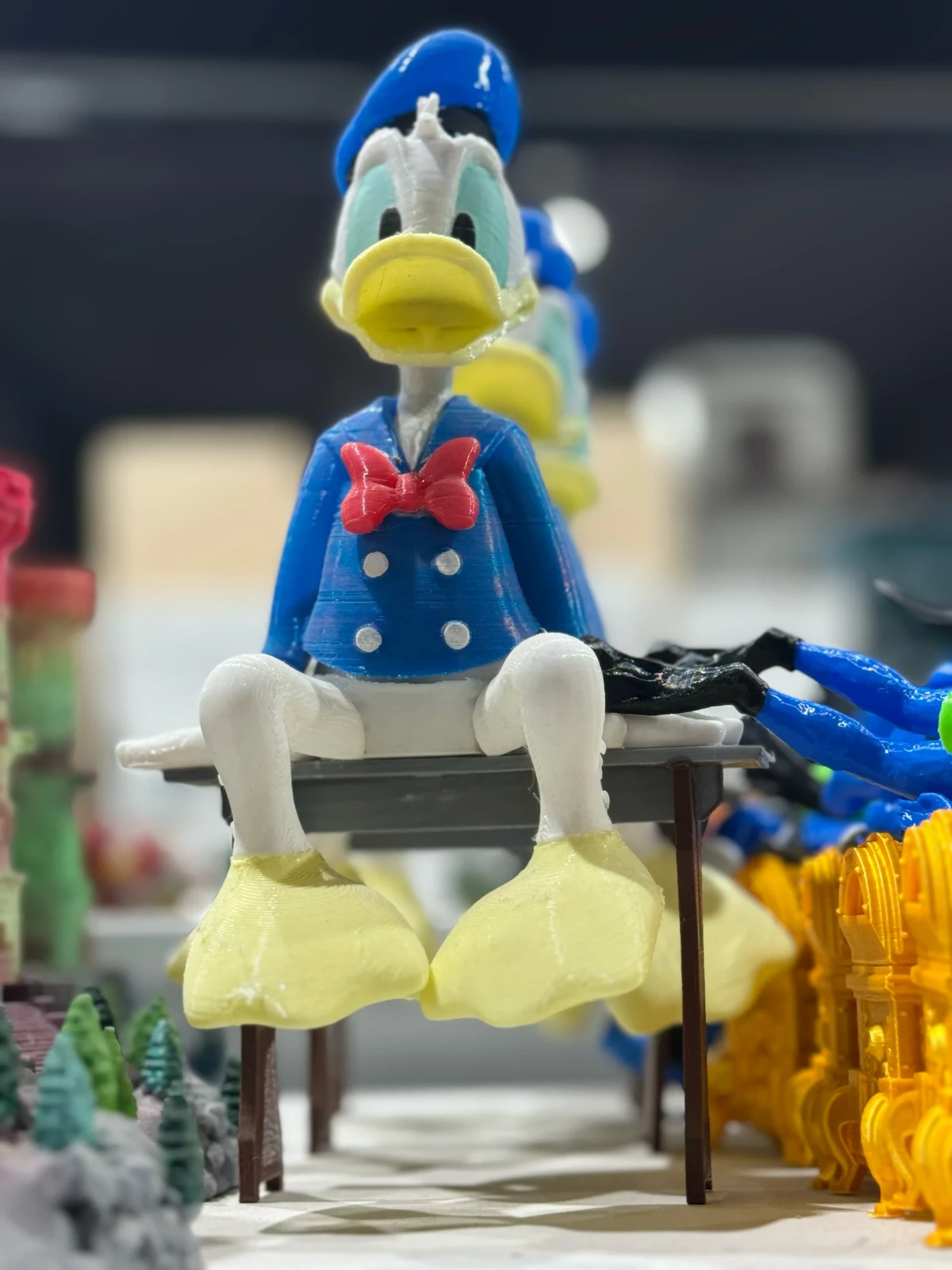 Adorno para pecera pato Donald