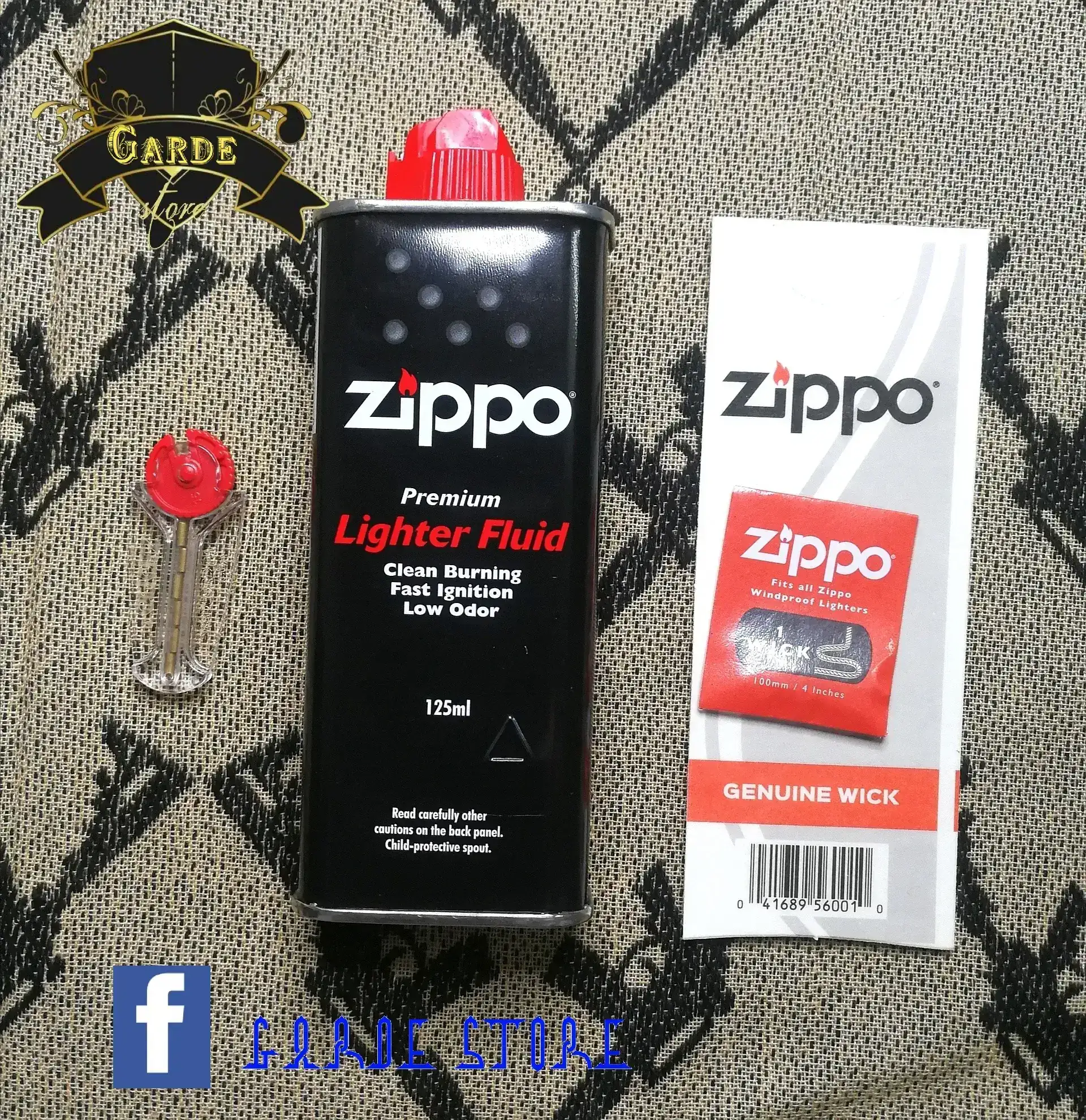 Kit de repuestos zippo