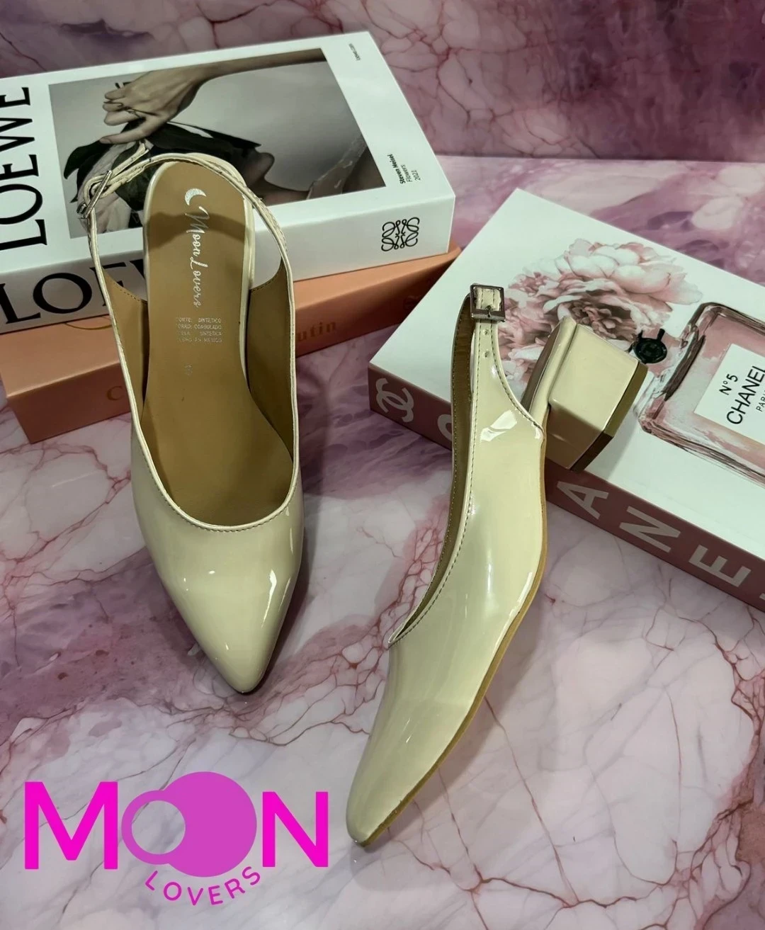 Mod.1009 Tacon Beige Charol 