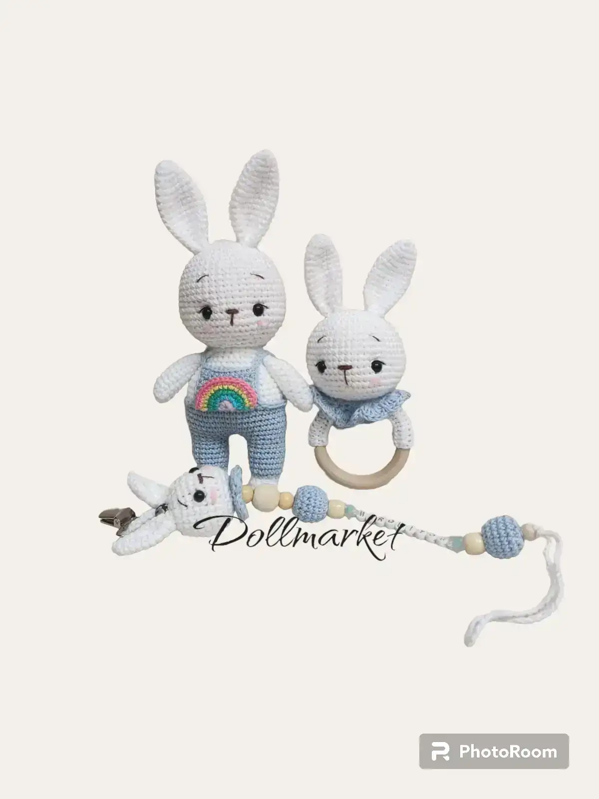 Kit Bunny rainbow /22 cm