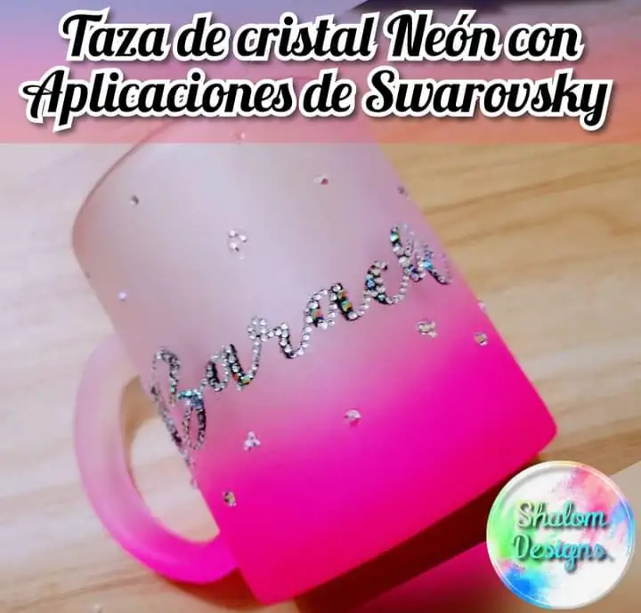 Taza de Cristal Esmerilada