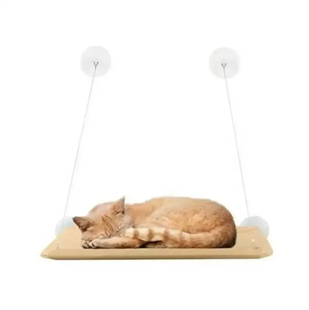 Cama colgante de ventana para gatos