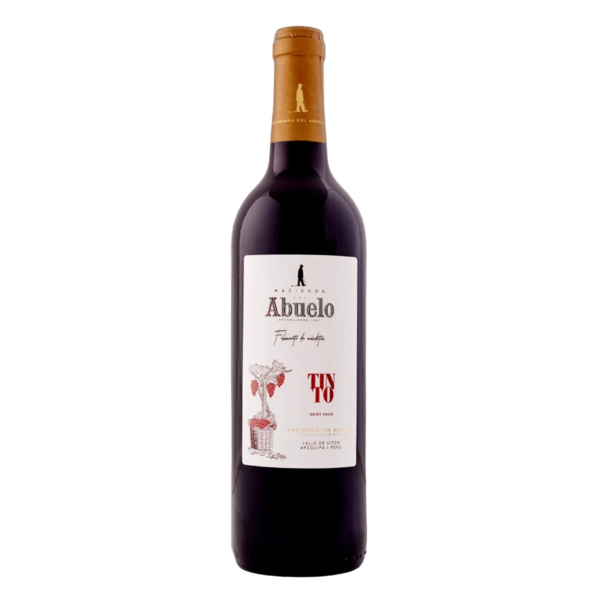 HDA VINO TINTO SEMI SECO 750 ML