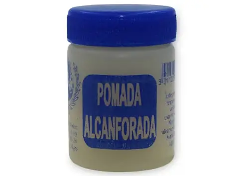 POMADA ALCANFORADA.