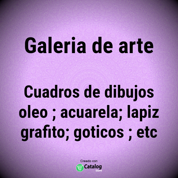 Galeria de arte 