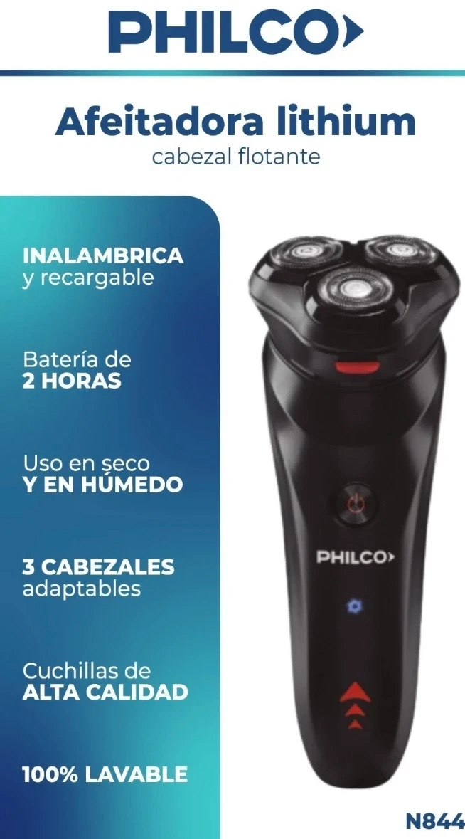 AFEITADORA PHILCO LITHIUM