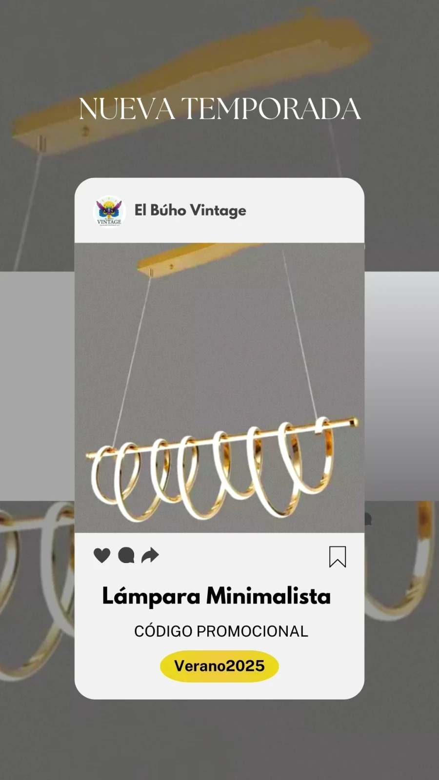 Lámpara Minimalista  4