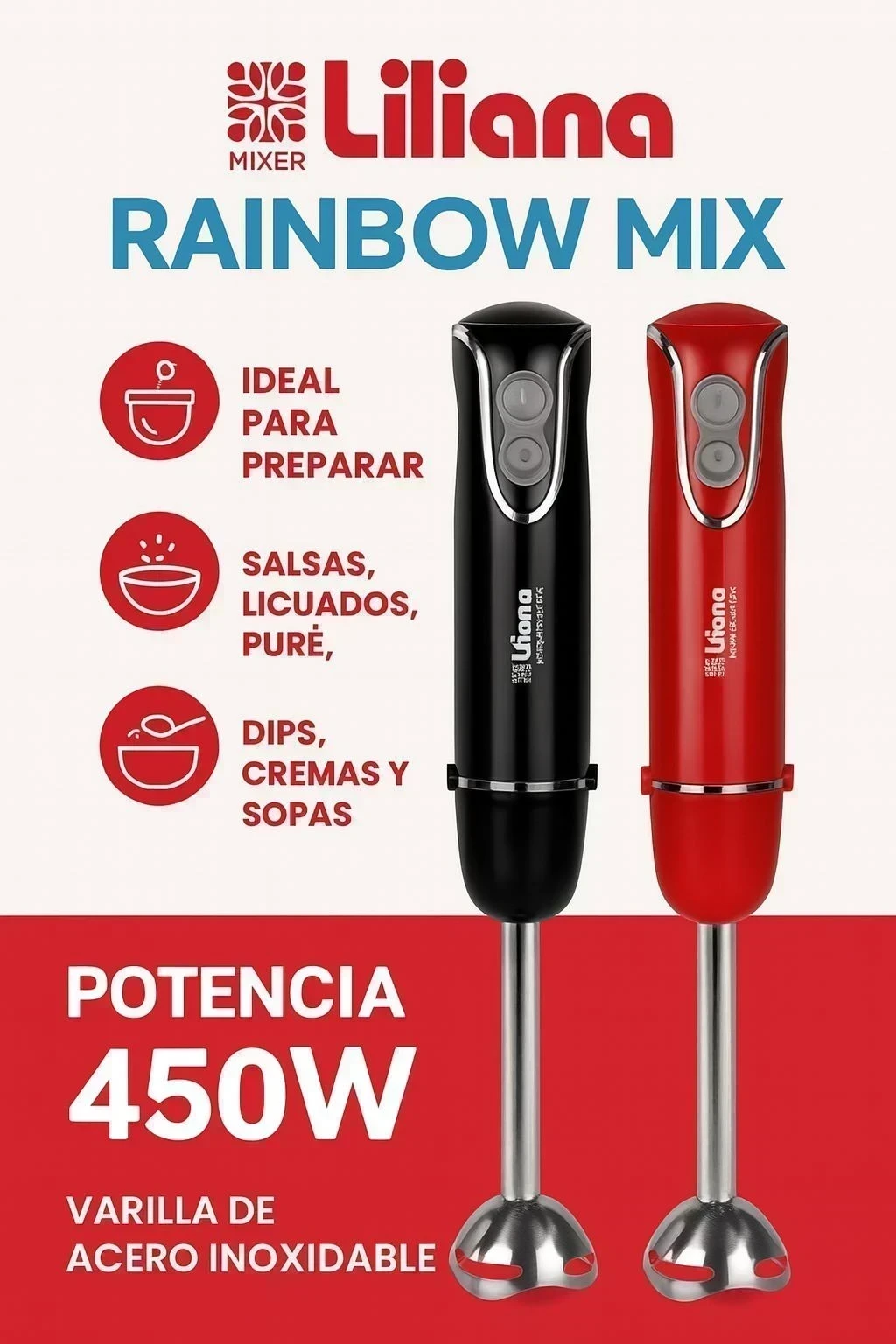 Mixer Liliana Rainbow Mix Ah103 