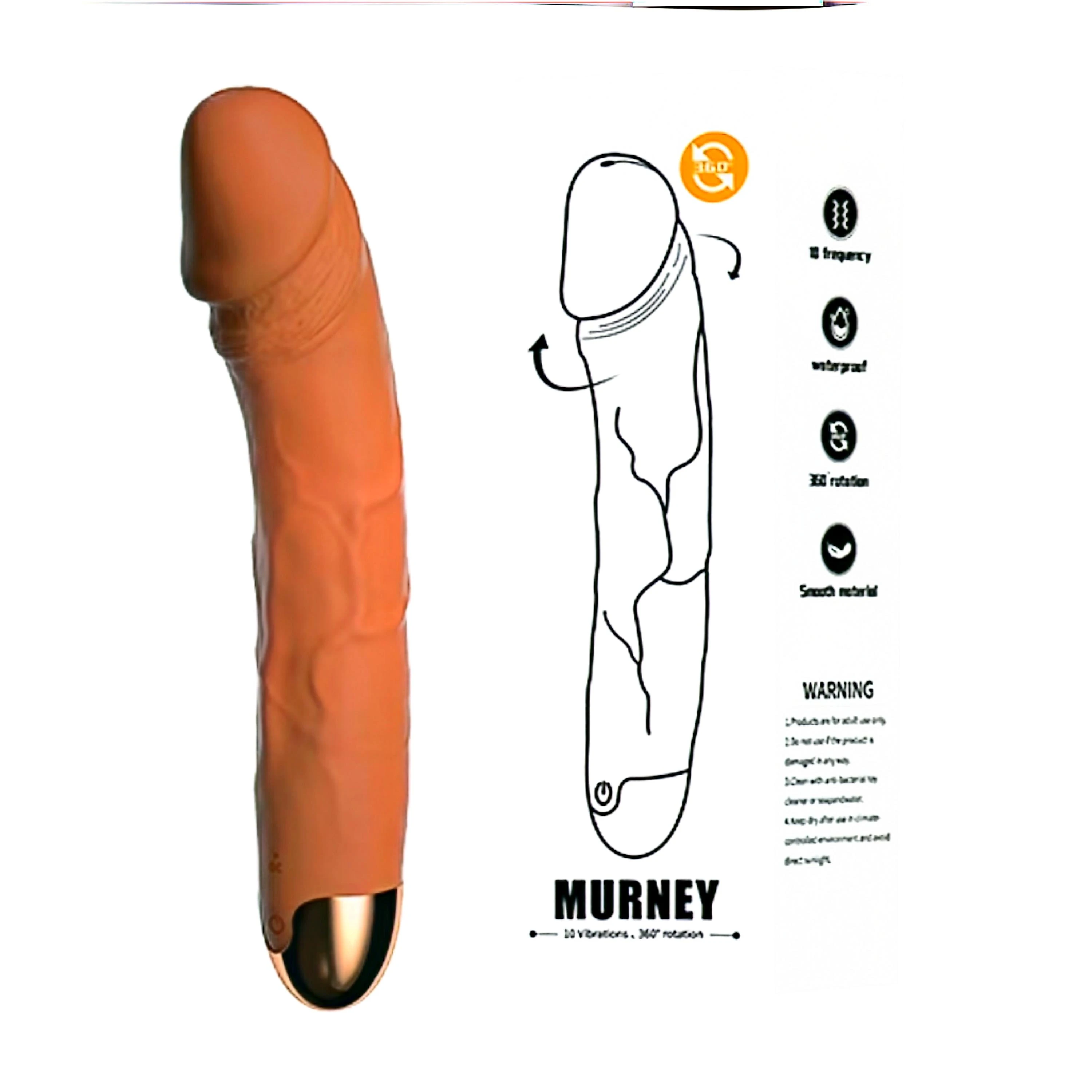 Dildo Vibrador Murney Brown