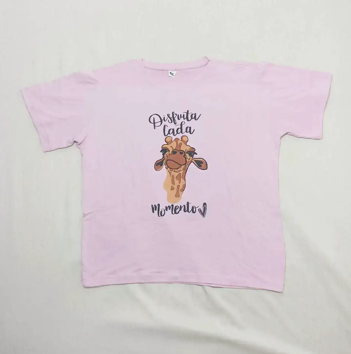 Camisetas dama estampados en piel de durazno