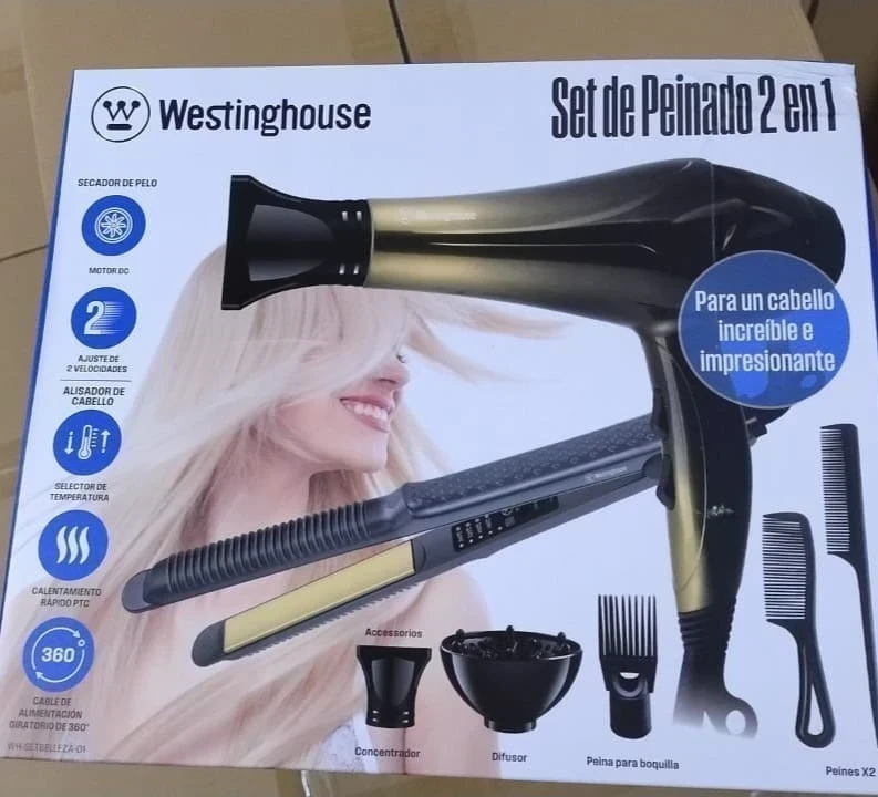 SET DE PEINADO 2 EN 1 WESTINGHOUSE 