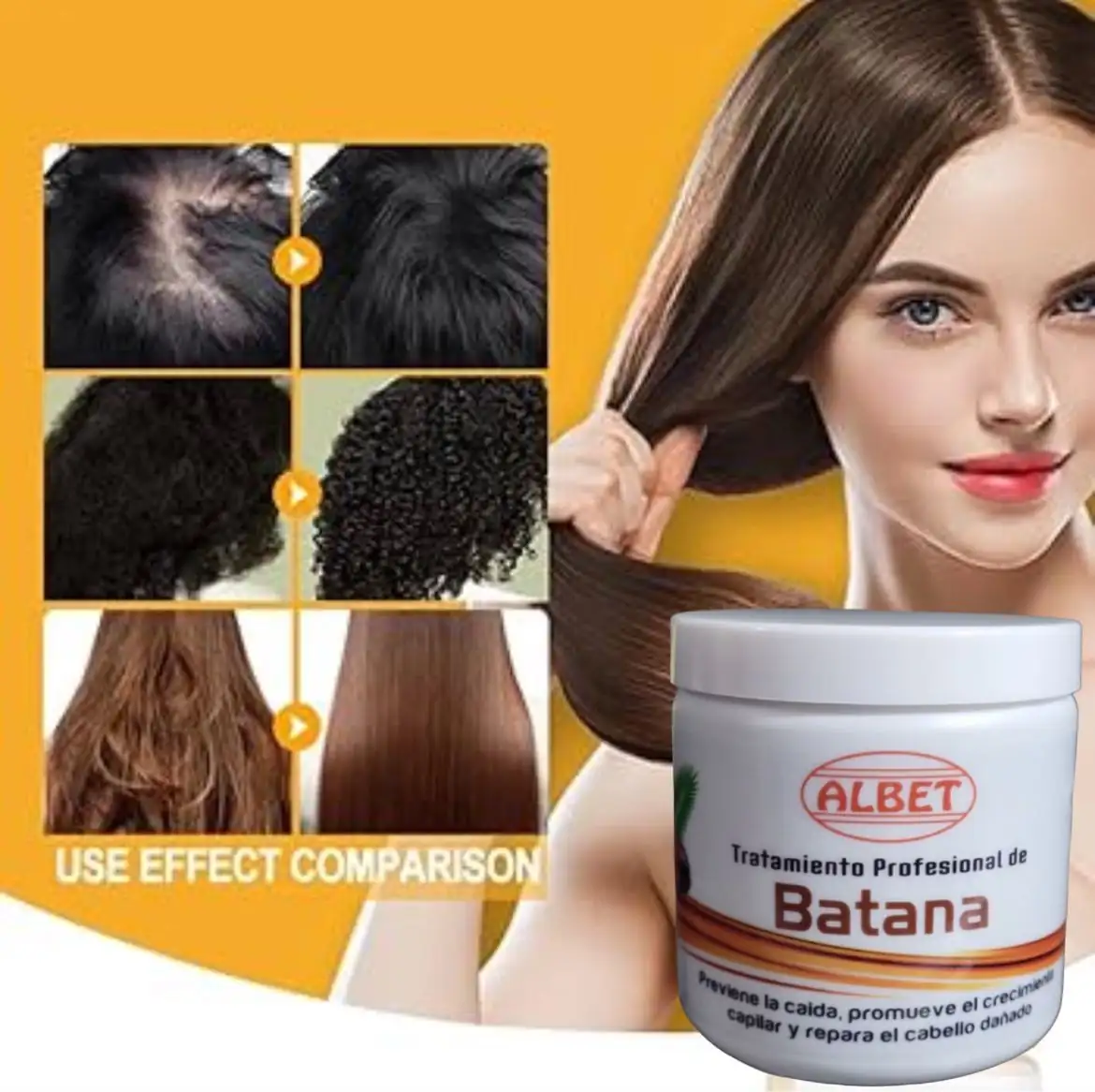 Mascarilla de tratamiento de batana 