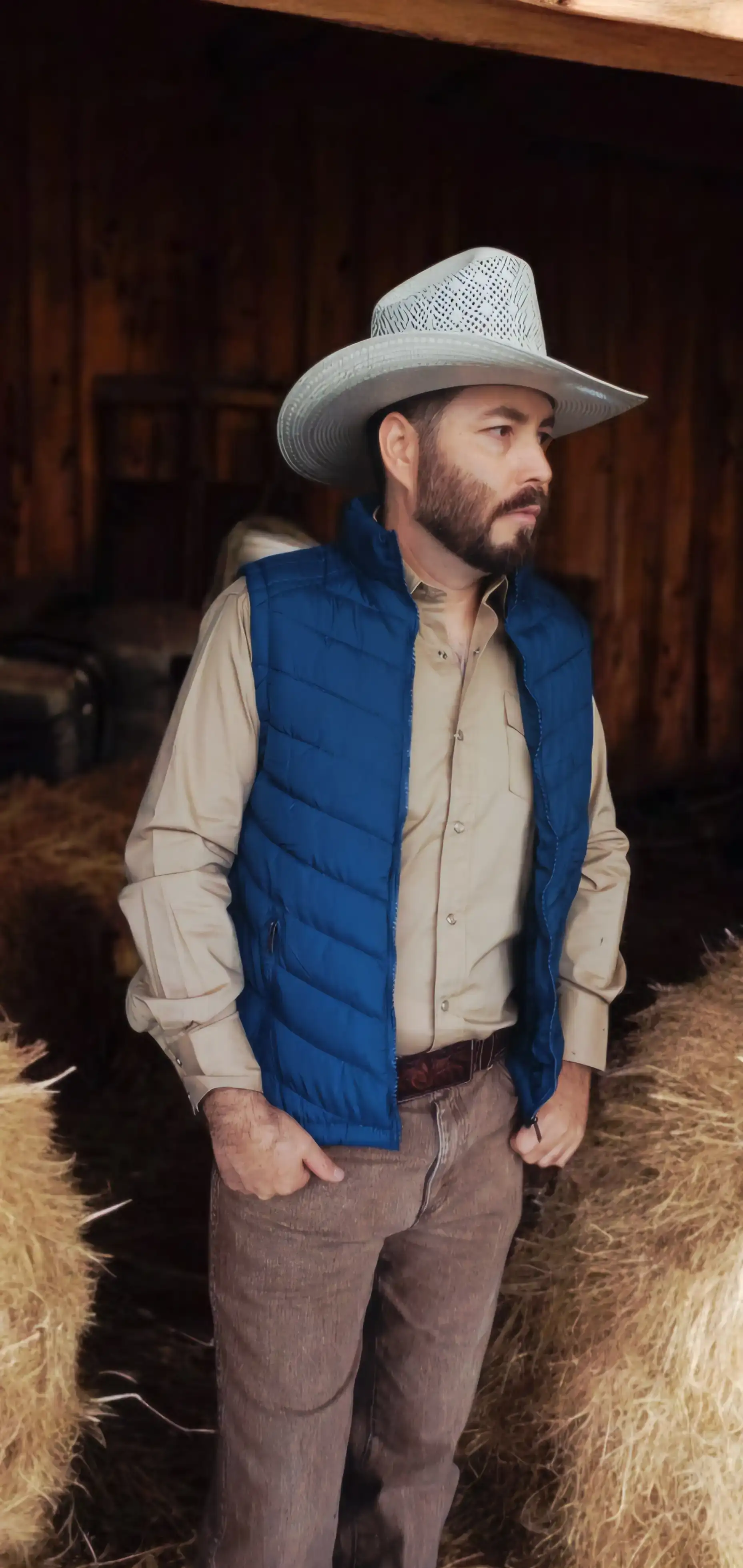 CHALECO VAQUERO BASICO