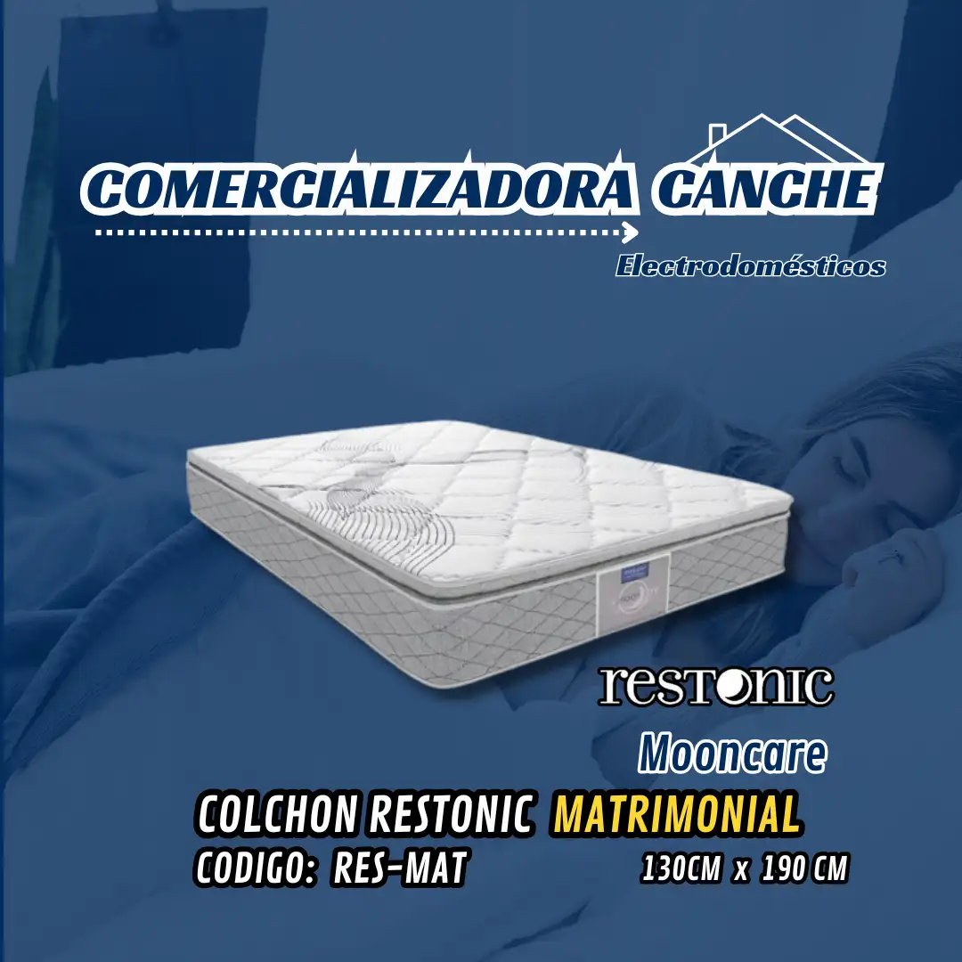 COLCHÓN RESTONIC MATRIMONIAL