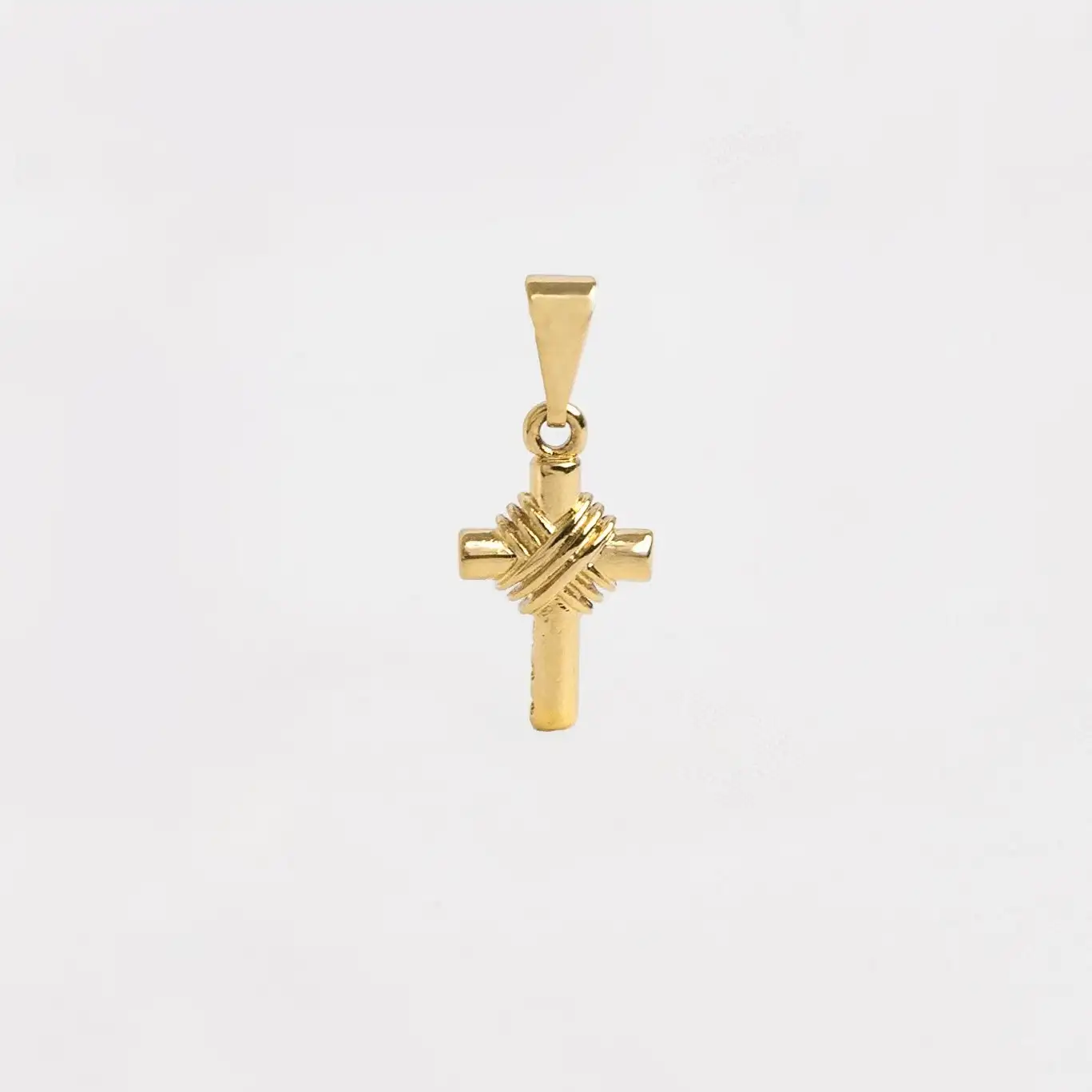 Dije Cruz Manto Sagrado 1.6cms