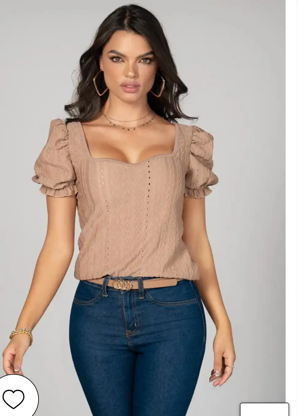 Blusa en ojalillo
