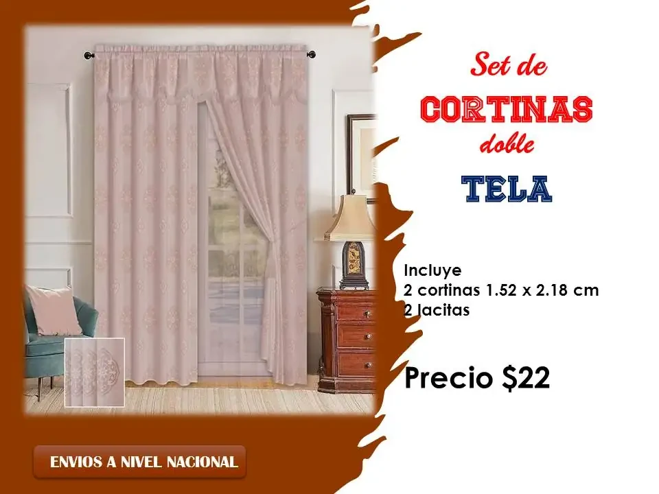 Set de cortinas  2