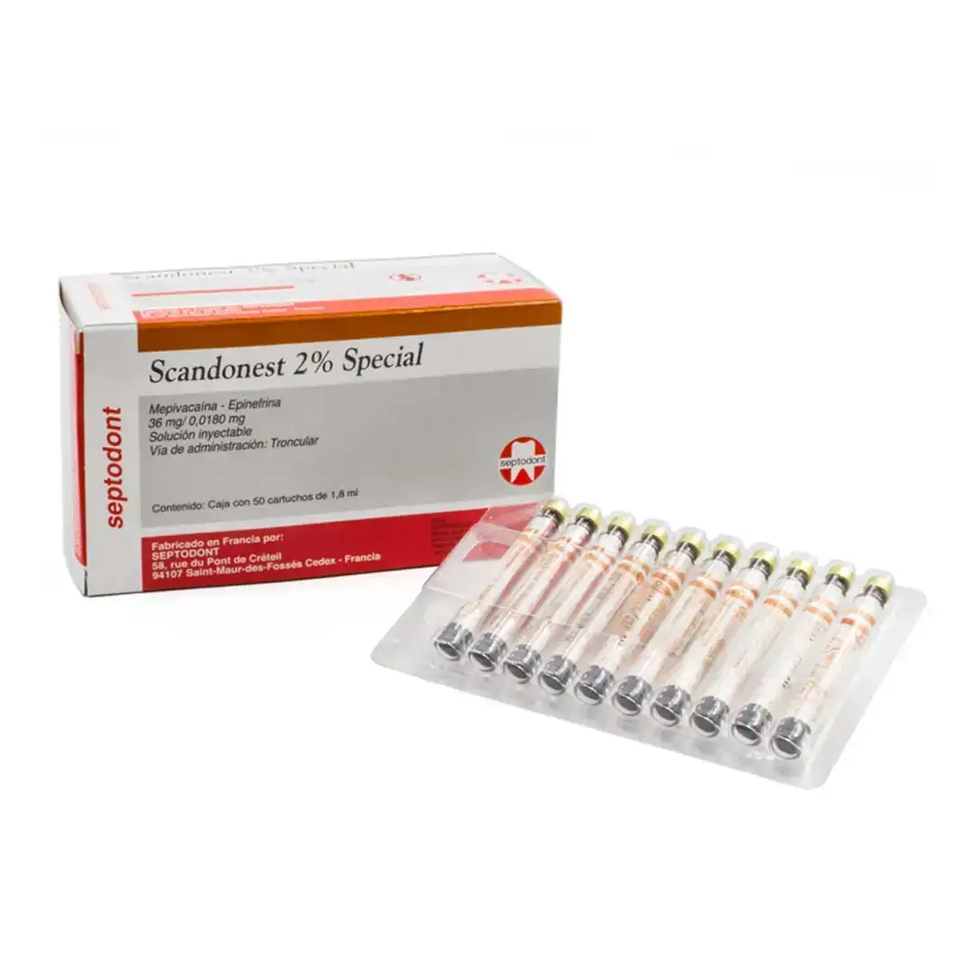 Scandonest 1.8 ml solución al 2%