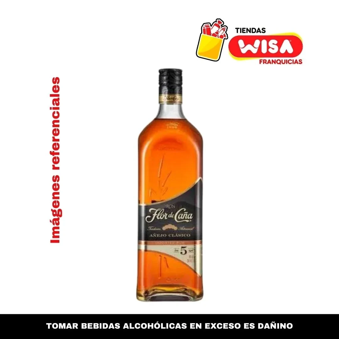 Ron Flor De Caña 5 Años 1 L