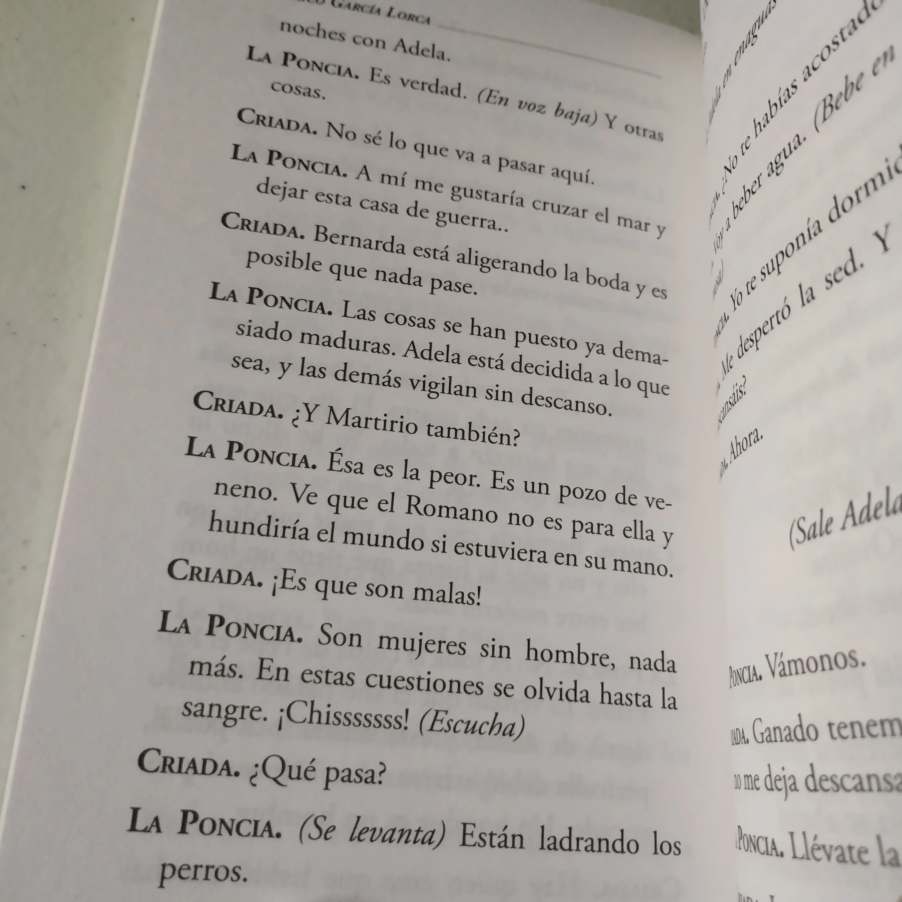 La casa de Bernarda Alba, Federico García Lorca, nuevo 3