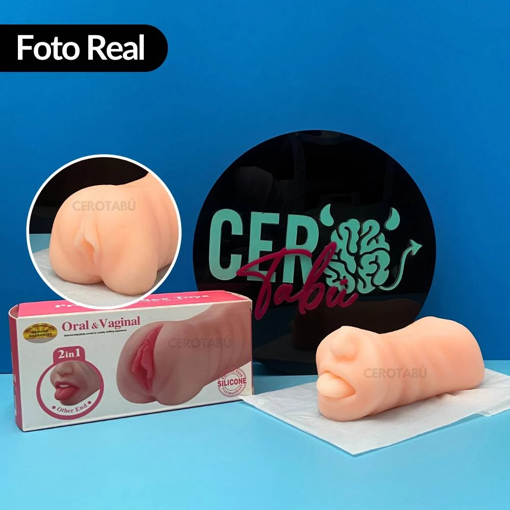Vagina y boca masturbador  4