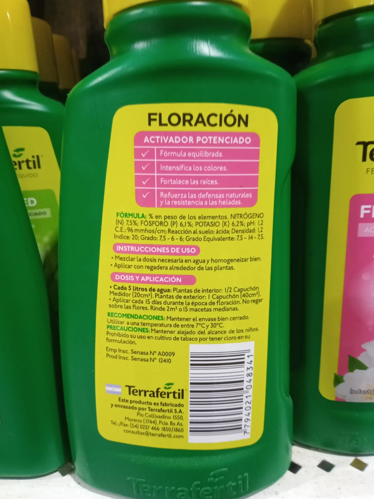 Terrafertil Floración 330cc 4