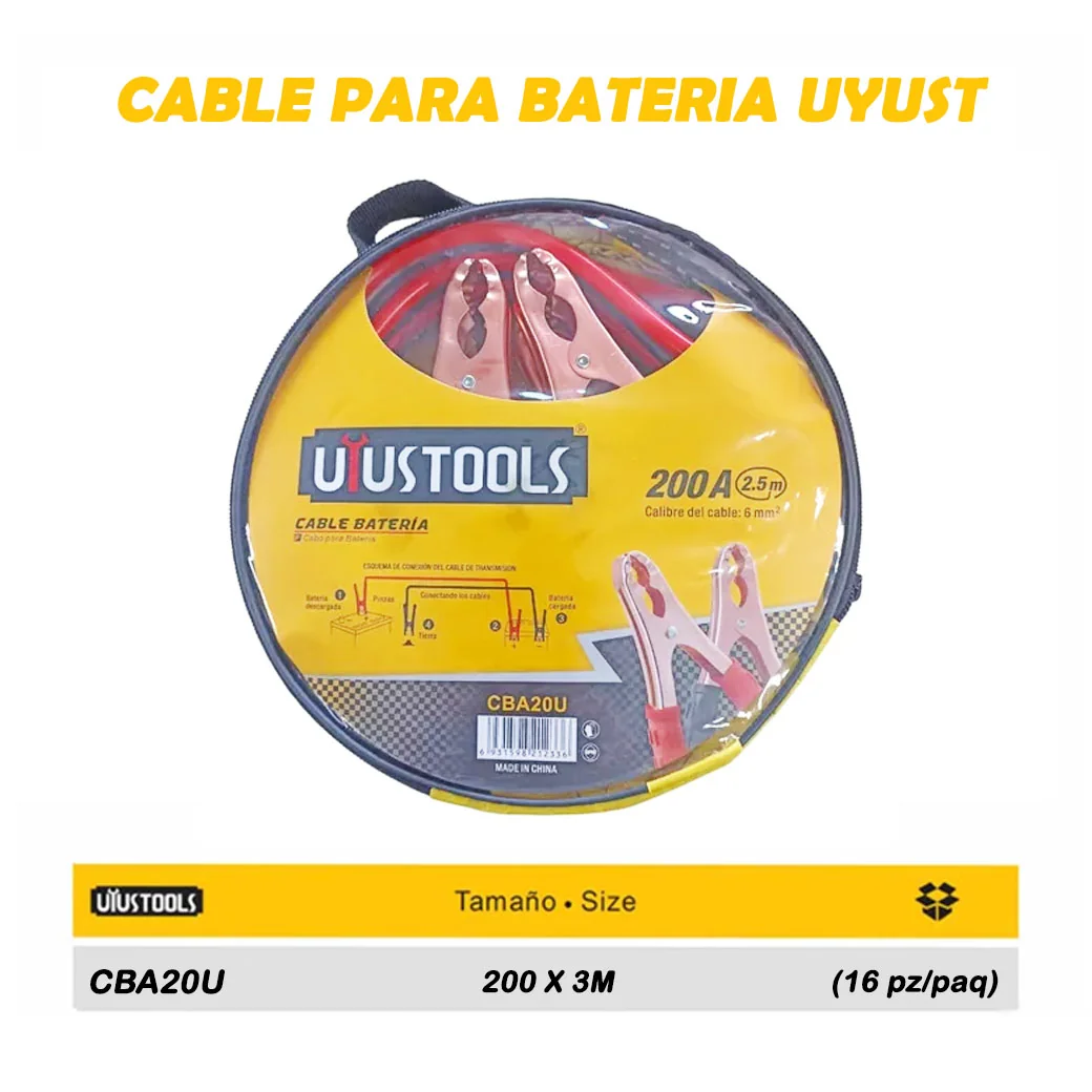 CABLE PARA BATERIA UYUST 200 X 3M