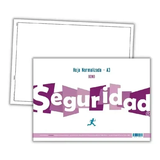 Block normalizado formato A3 bond