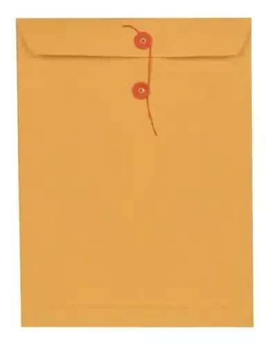 Sobre con rondana manila  tamaño carta 2