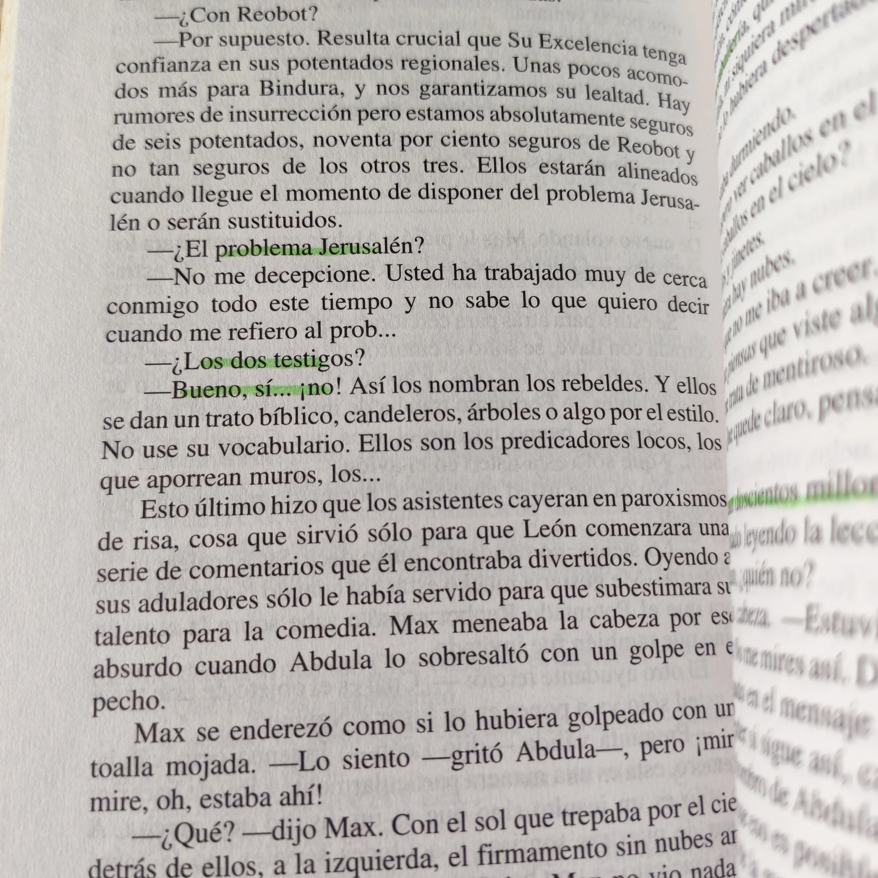 Asesinos, misión Jerusalén, Blanco el Anticristo, T. LaHaye y J.B. Jenkins, usado 2