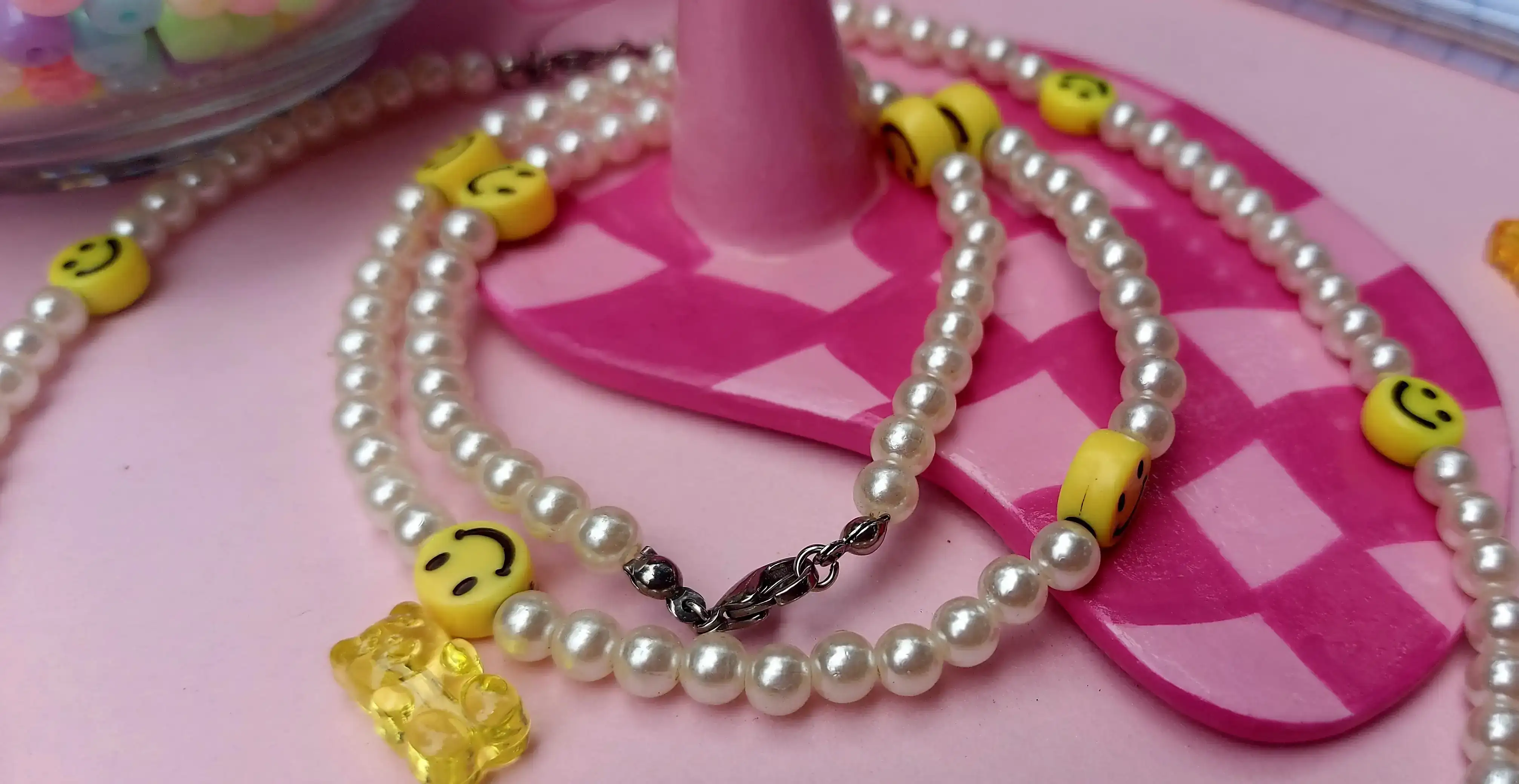 Collar Happy face  3