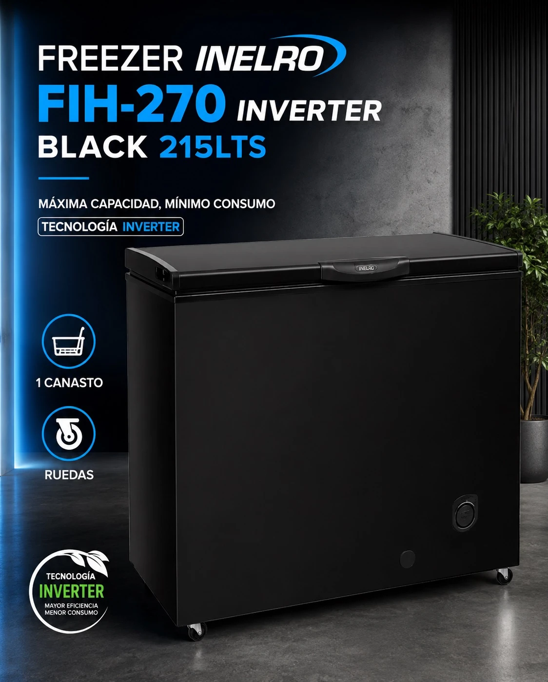FIH – 270 A++ BLACK INVERTER