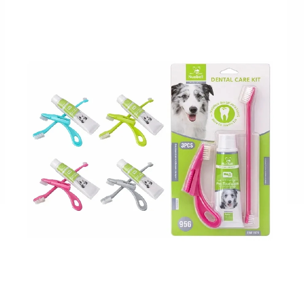 Kit dental para mascotas Nunbell