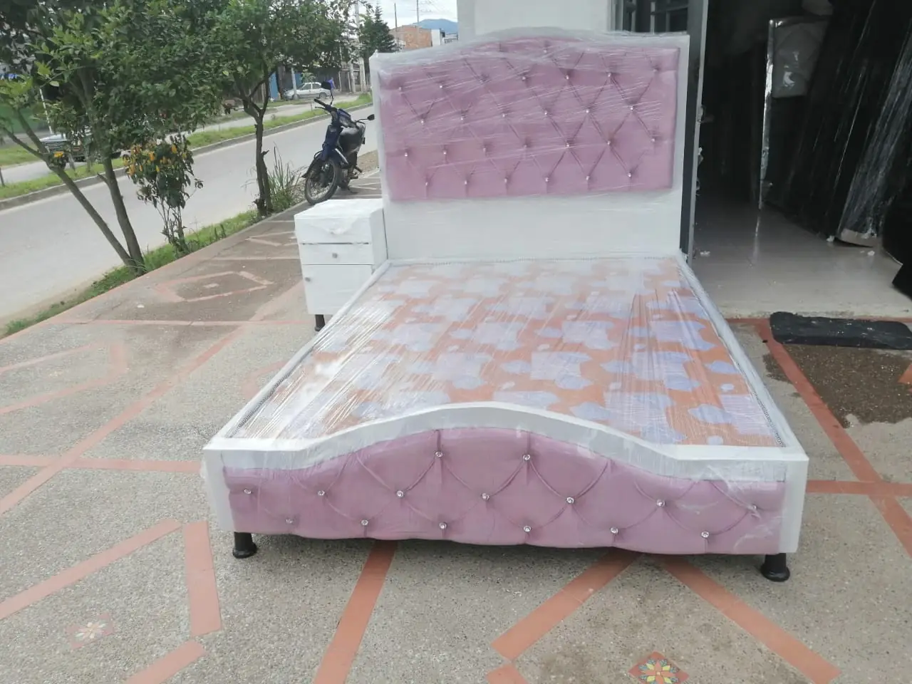 Combo base cama 