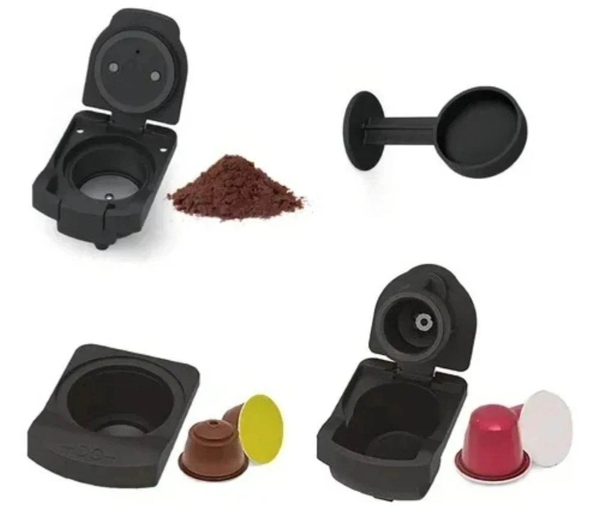 Cafetera Expresso Daihatsu Clooney Multicápsula 20 Bares Color Negro 1100w Nspre50 2