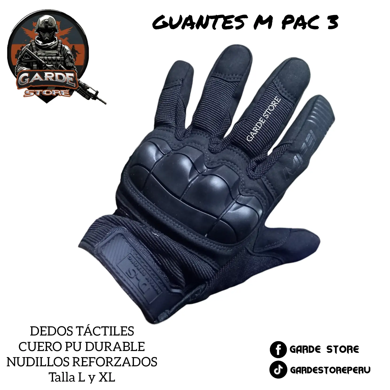 Guantes mechanix M Pact 3 4