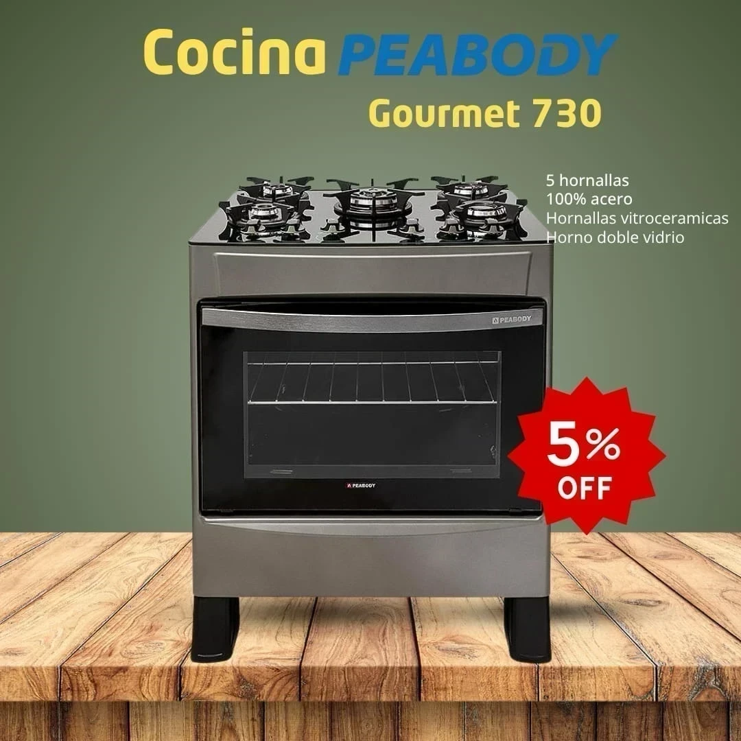 COCINA GOURMET 5 HORNALLAS PEABODY 