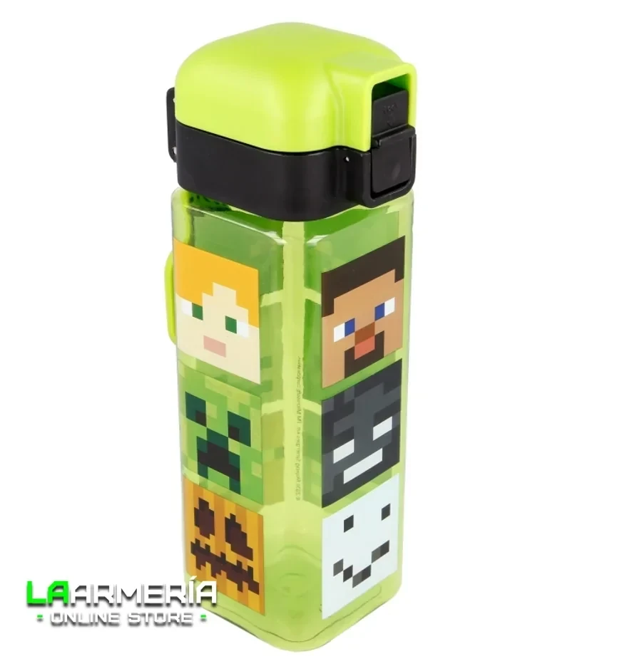 Botella robot  550 ml Minecraft 2