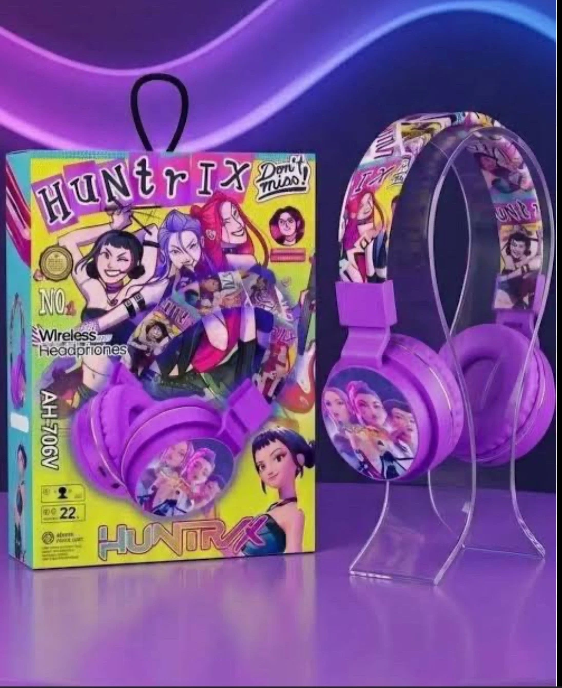 AUDIFONOS HUNTRVX KPOP BLUETOOTH 10