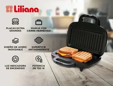Sandwichera Liliana Mastertost 2