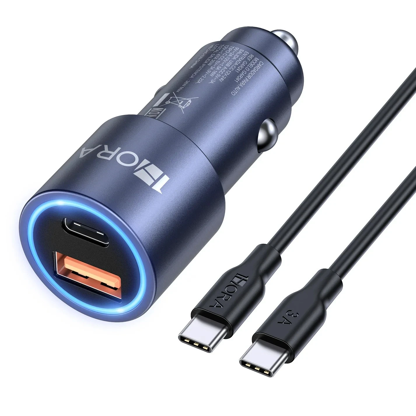 Cargador de coche GAR241 38W 2
