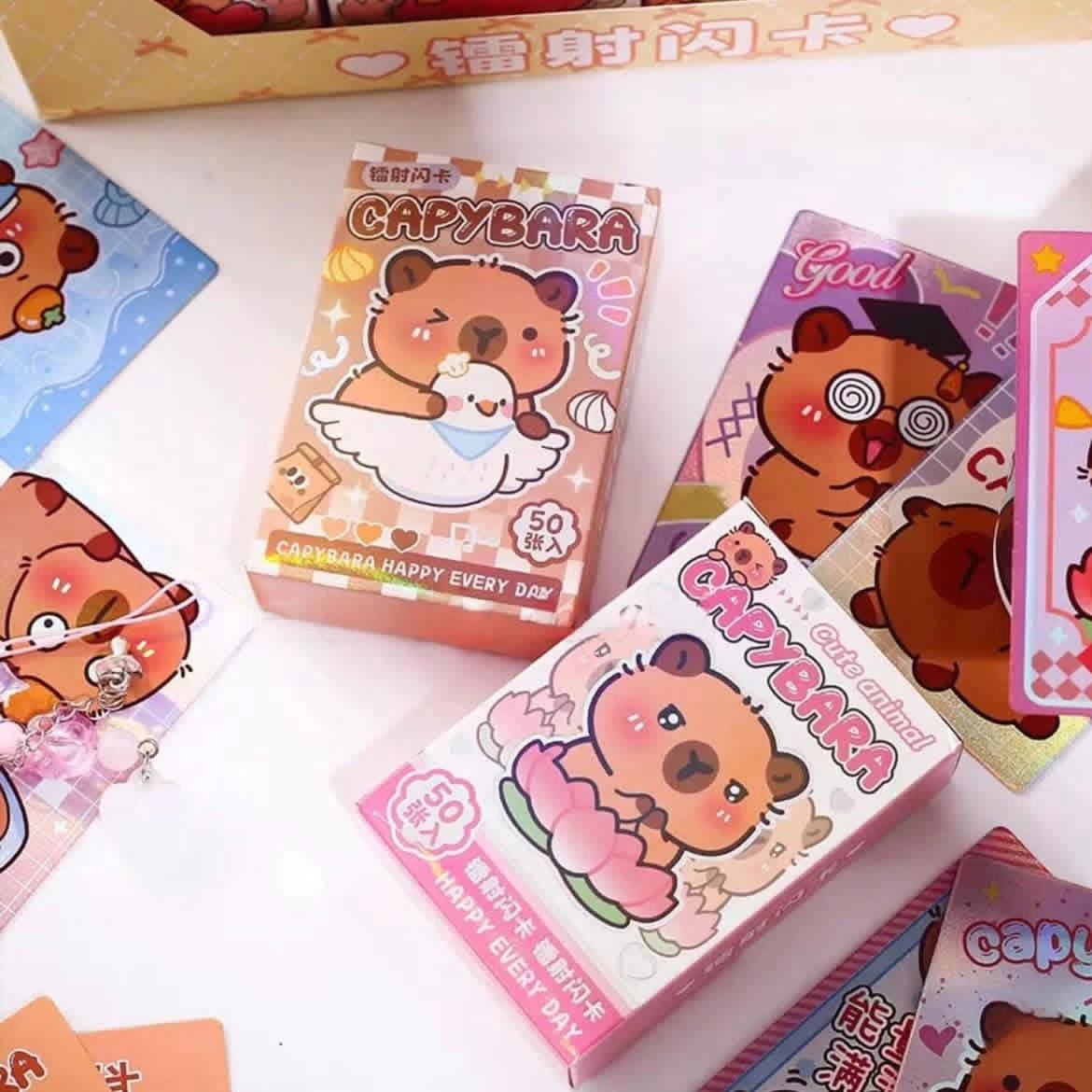PAQUETE CARTAS CAPIBARA X50