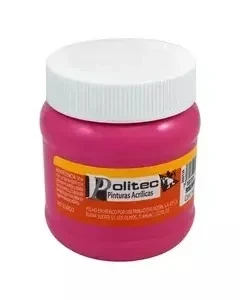 Politec pintura rosamexicano frasco de 250 ml