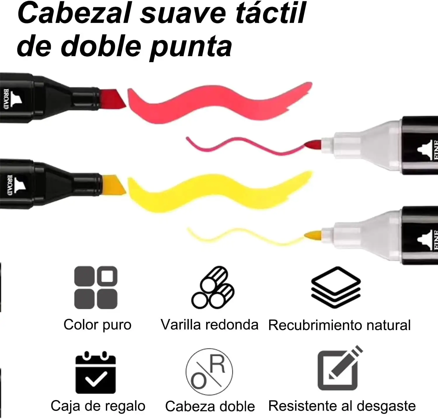 Set de marcadores de 60 piezas 3