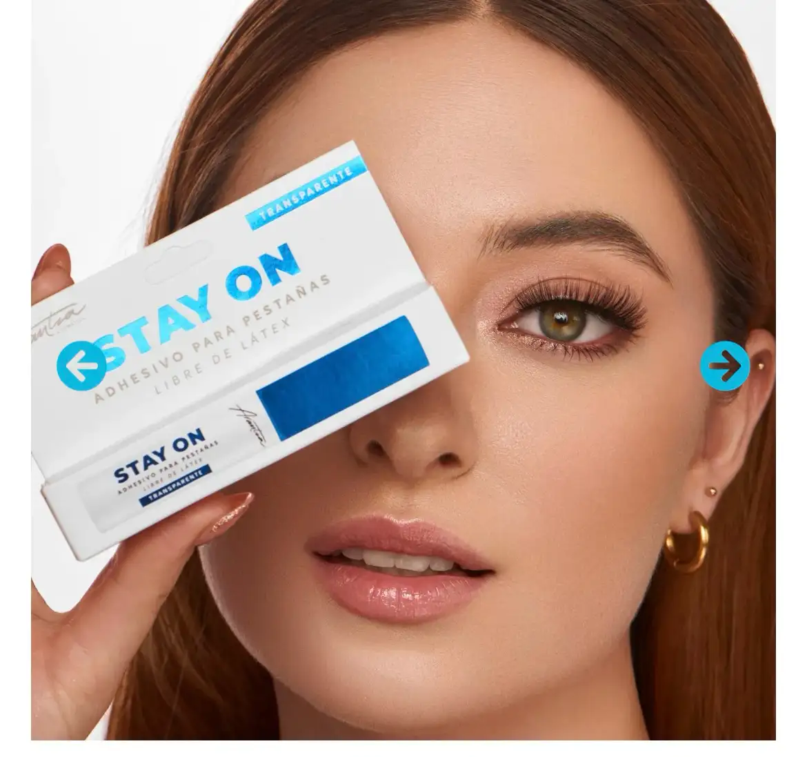 Stay on pegamento transparente arantza