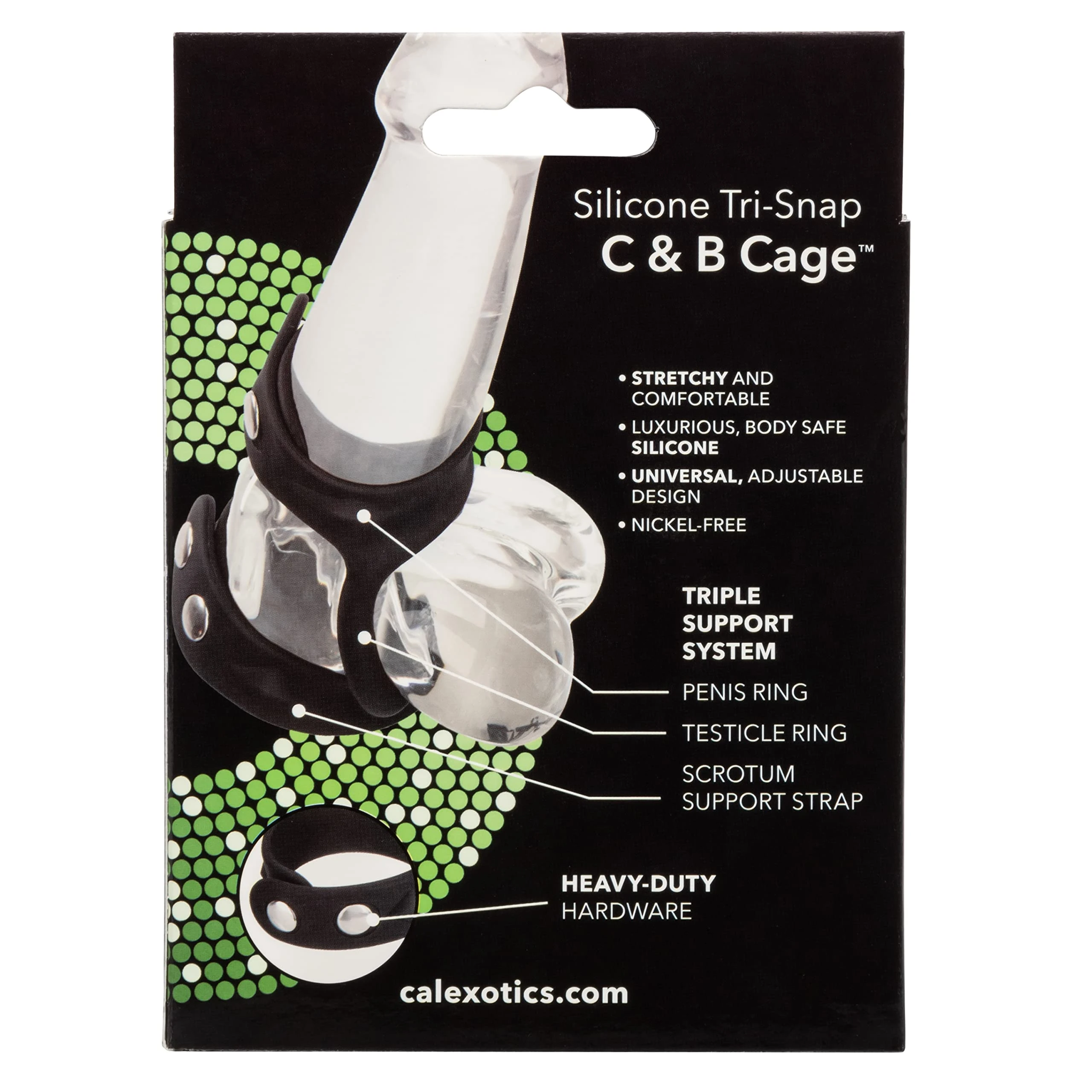  Silicone Tri-Snap C & B Cage 3